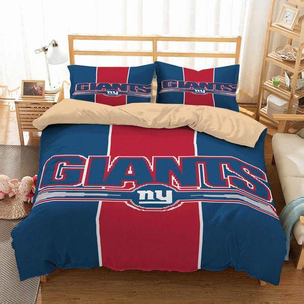 3D Customize New York Giants 3D Customized Duvet Cover Bedding Set
