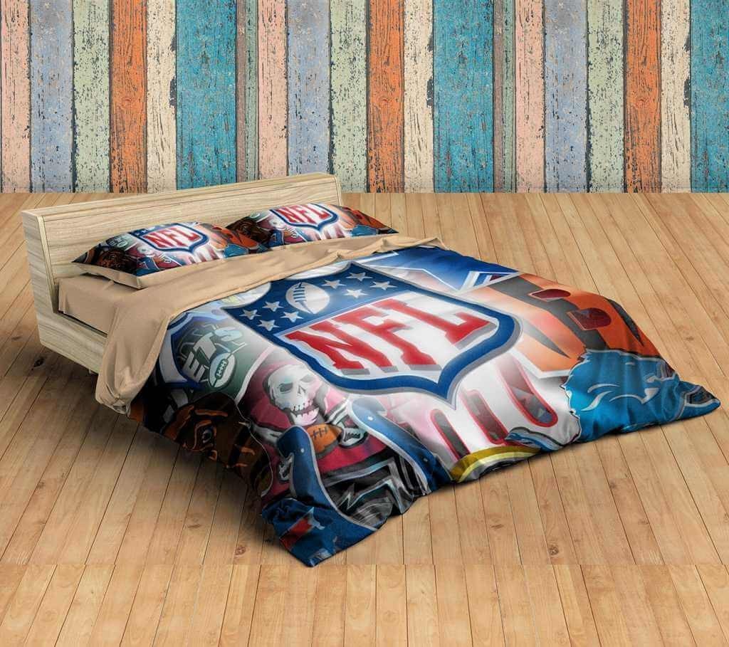 3D Customize Nfl Customized Duvet Cover Bedding Set