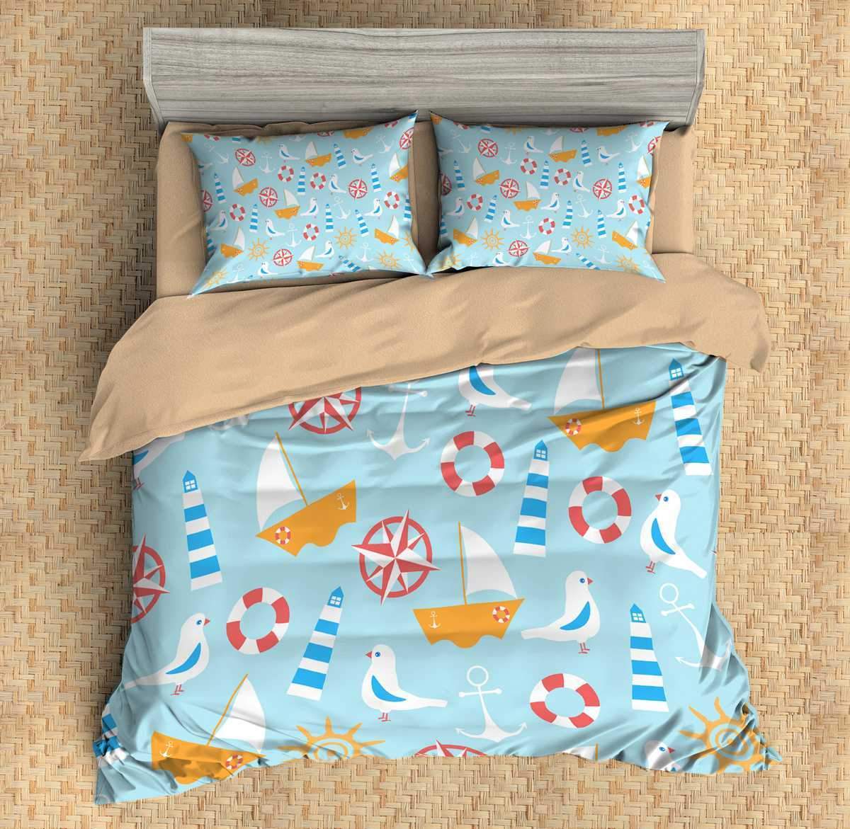 3D Customize Ocean Customized Duvet Cover Bedding Set