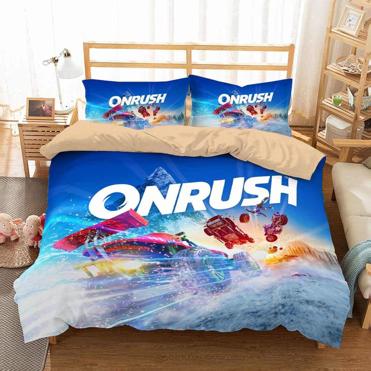 3D Customize Onrush Customized Duvet Cover Bedding Set
