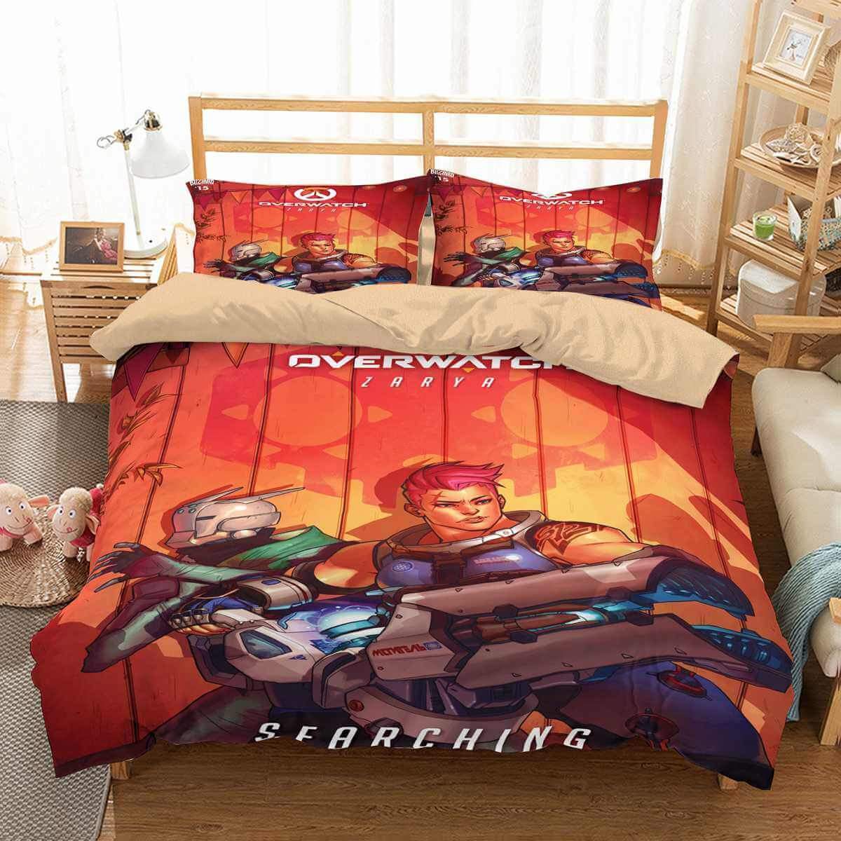 3D Customize Overwatch Customized Duvet Cover Bedding Set