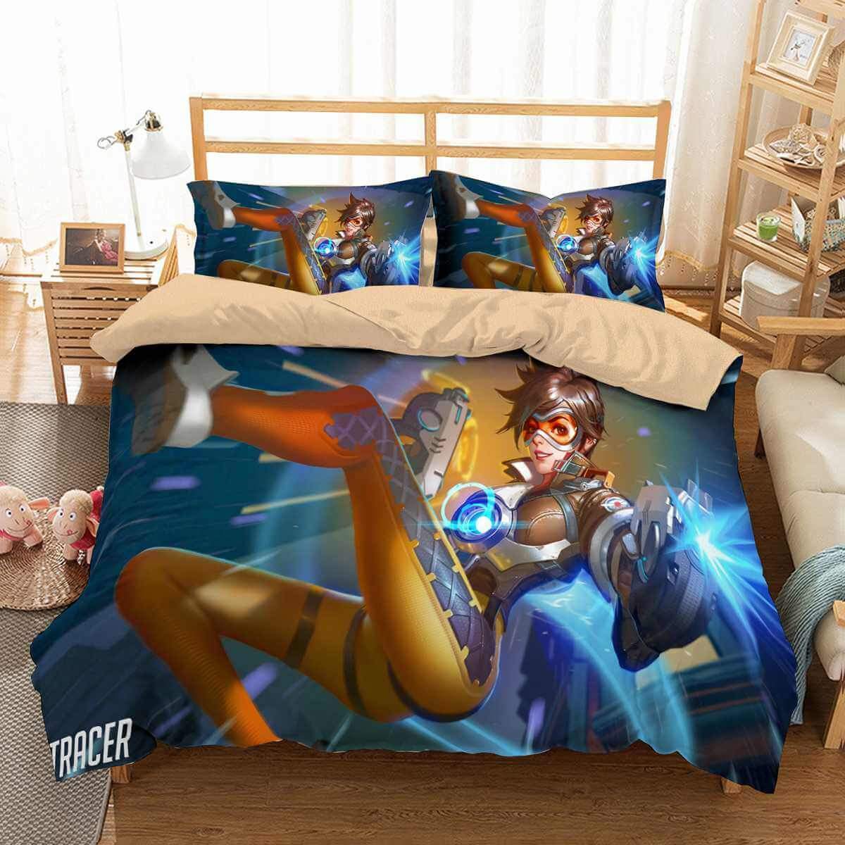 3D Customize Overwatch Customized Duvet Cover Bedding Set