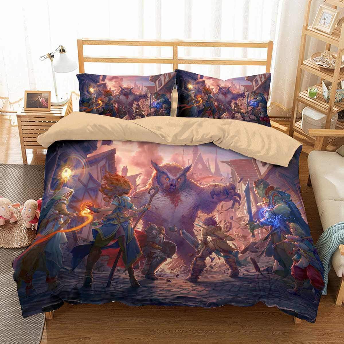 3D Customize Pathfinder Kingmaker Customized Duvet Cover Bedding Set