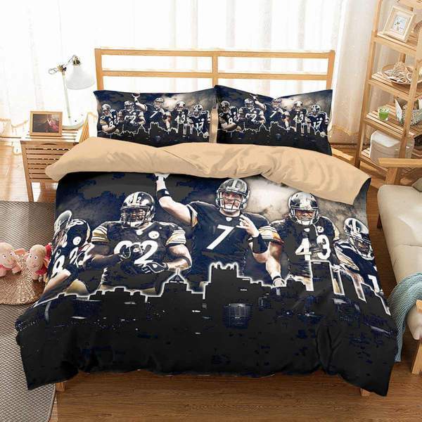 3D Customize Pittsburgh Teelers 3D Customized Duvet Cover Bedding Set