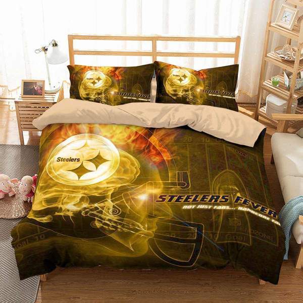 3D Customize Pittsburgh Teelers 3D Customized Duvet Cover Bedding Set