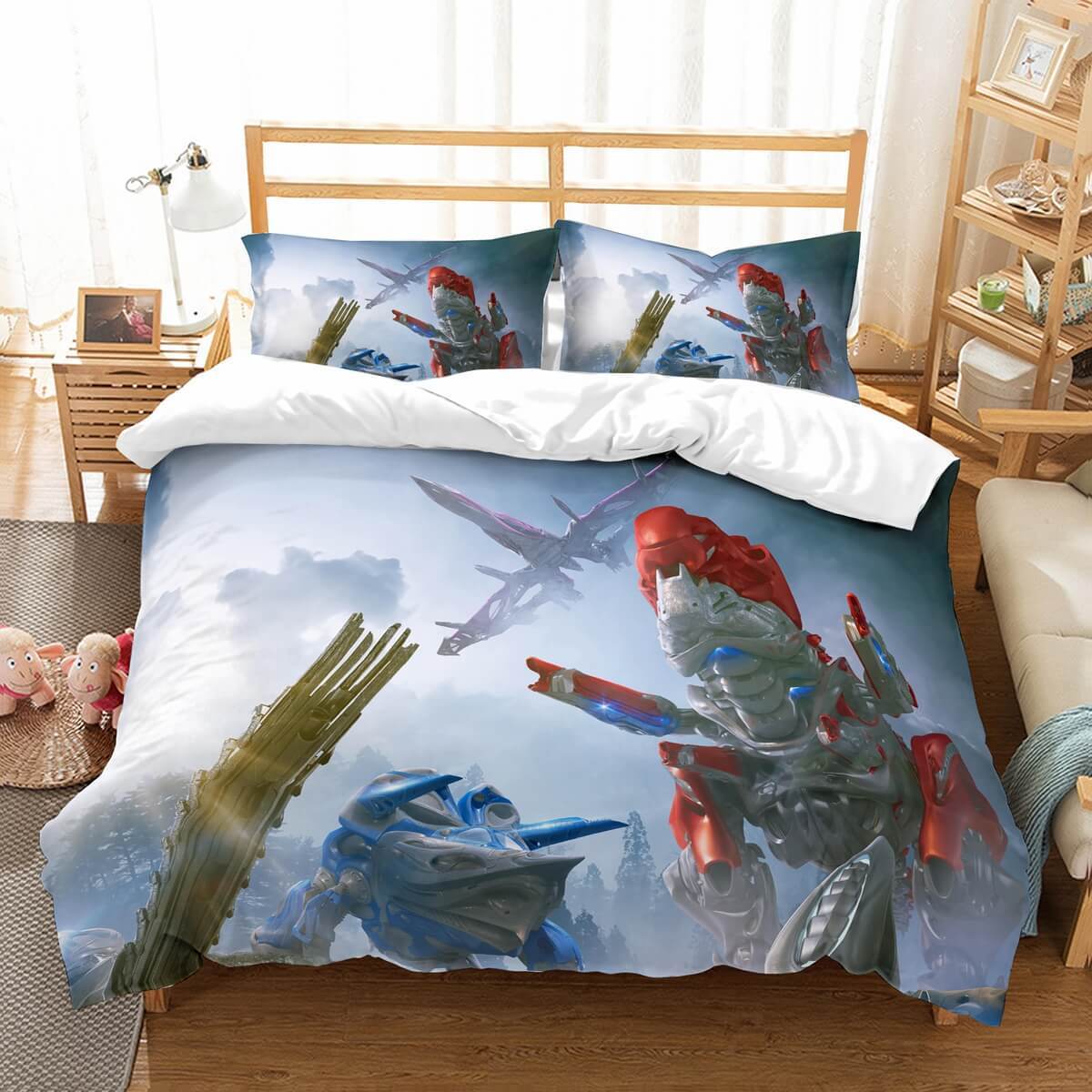 3D Customize Power Rangers Et Et Bed 3D Customized Duvet Cover Bedding Set