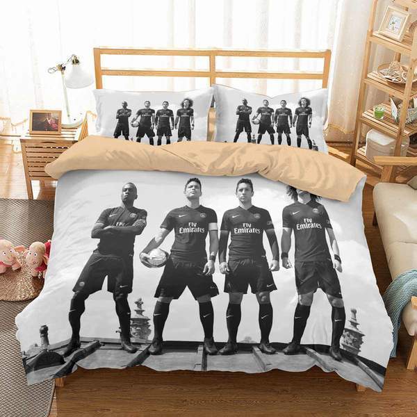 3D Customize Psg 3D Customized Duvet Cover Bedding Set