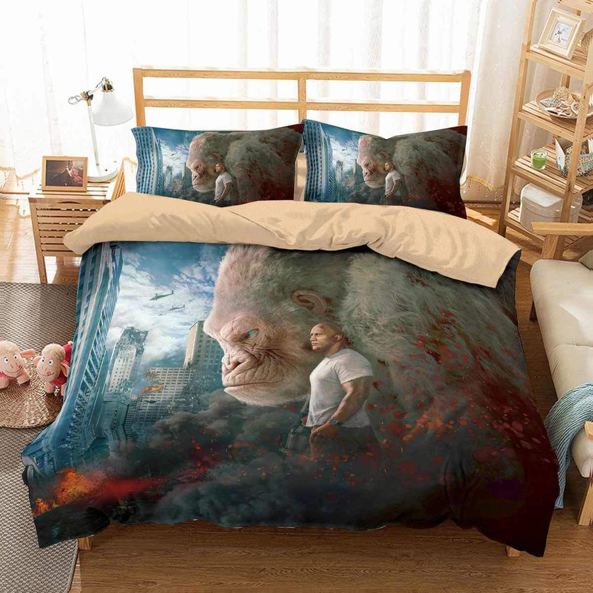 3D Customize Rampage Customized Duvet Cover Bedding Set