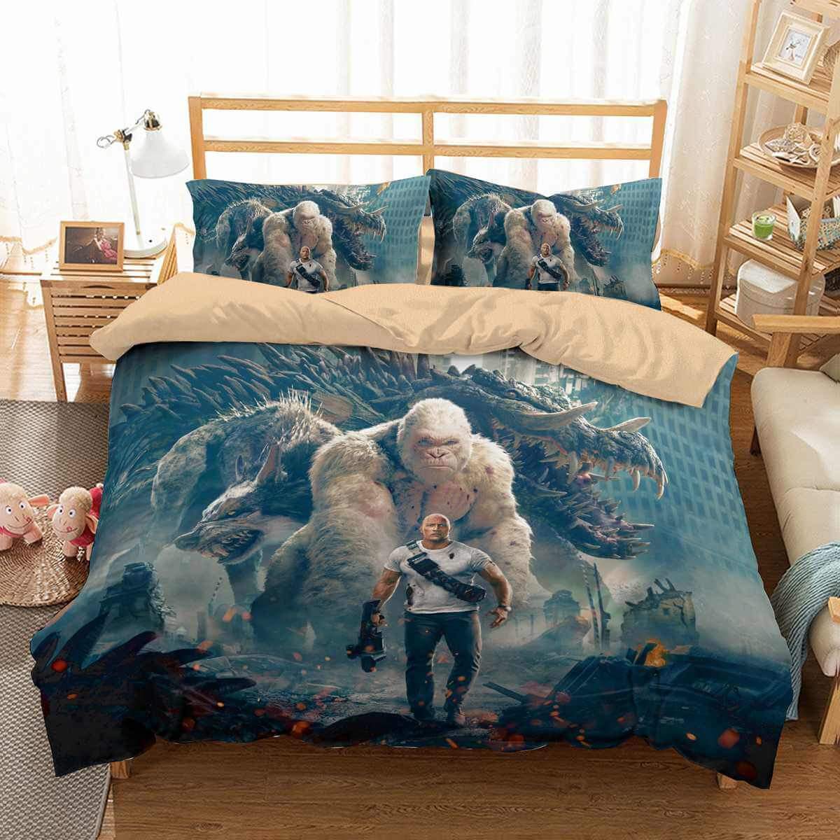 3D Customize Rampage Customized Duvet Cover Bedding Set