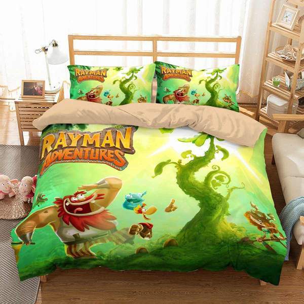 3D Customize Rayman Adventures 3D Customized Duvet Cover Bedding Set