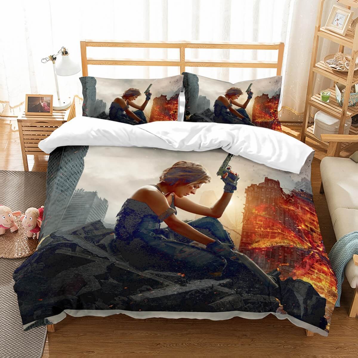 3D Customize Resident Evil The Final Chapter Et Et Bed 3D Customized Duvet Cover Bedding Set