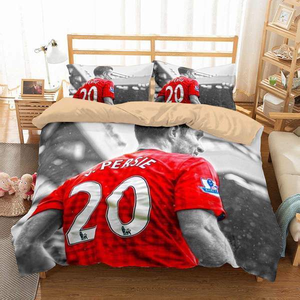 3D Customize Robin Van Persie 3D Customized Duvet Cover Bedding Set