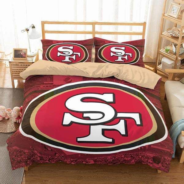 3D Customize San Francisco 49Ers Bedding Set Duvet Cover