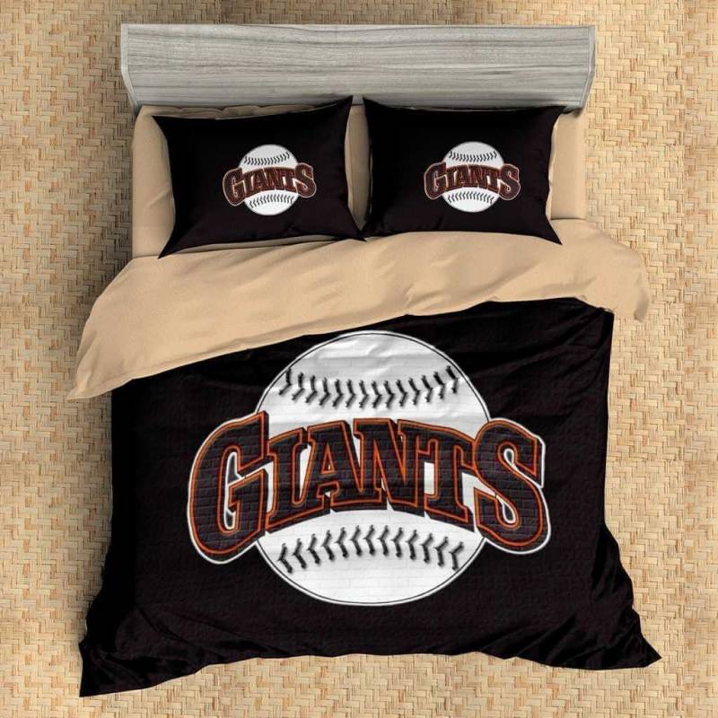3D Customize San Francisco Giants Bedding Set Duvet Cover Set Bedroom Set
