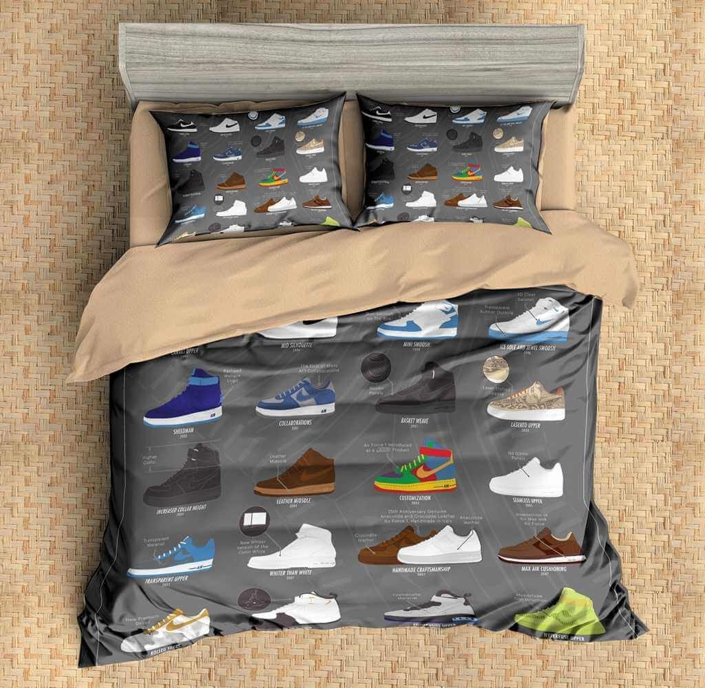 3D Customize Shoes Customized Duvet Cover Bedding Set