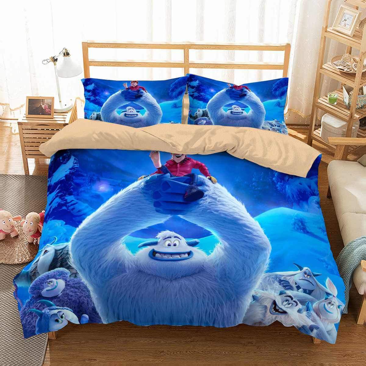 3D Customize Small Foot Customized Duvet Cover Bedding Set