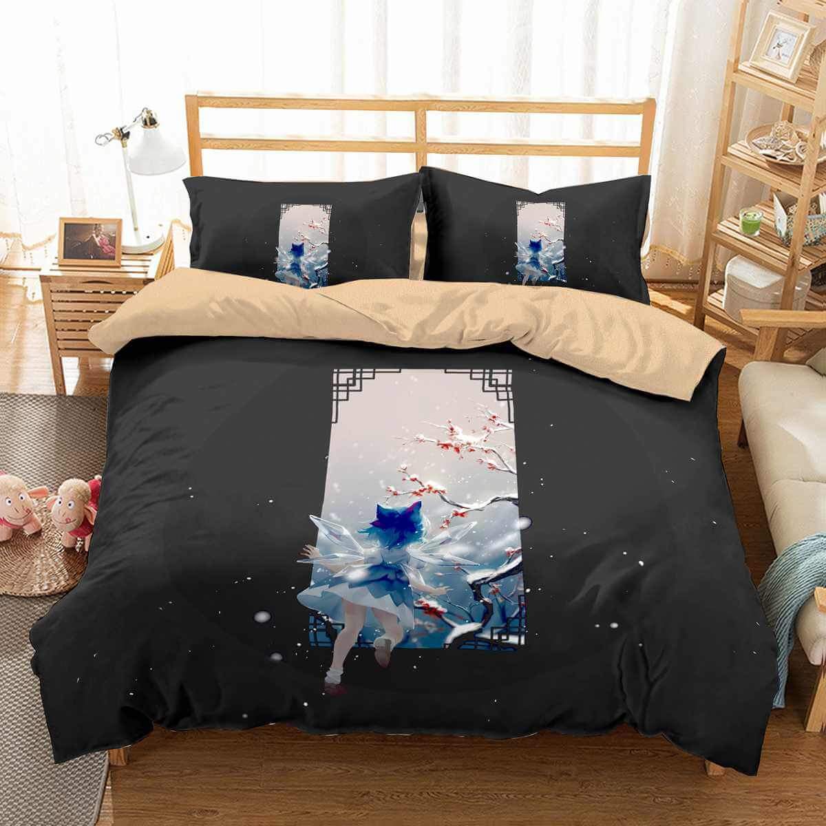 3D Customize Snowfall Customized Duvet Cover Bedding Set