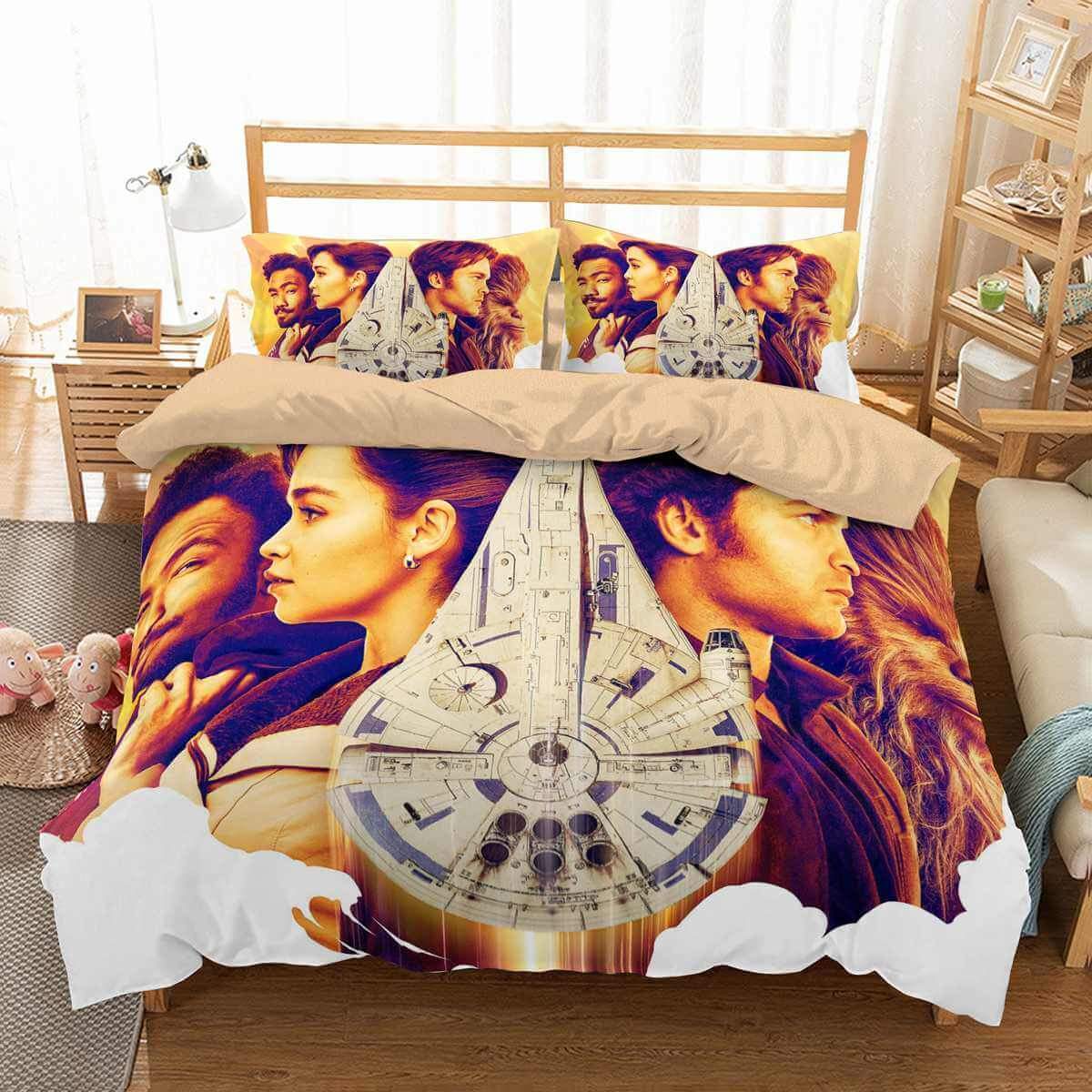 3D Customize Solo A Star Wars Story Customized Duvet Cover Bedding Set