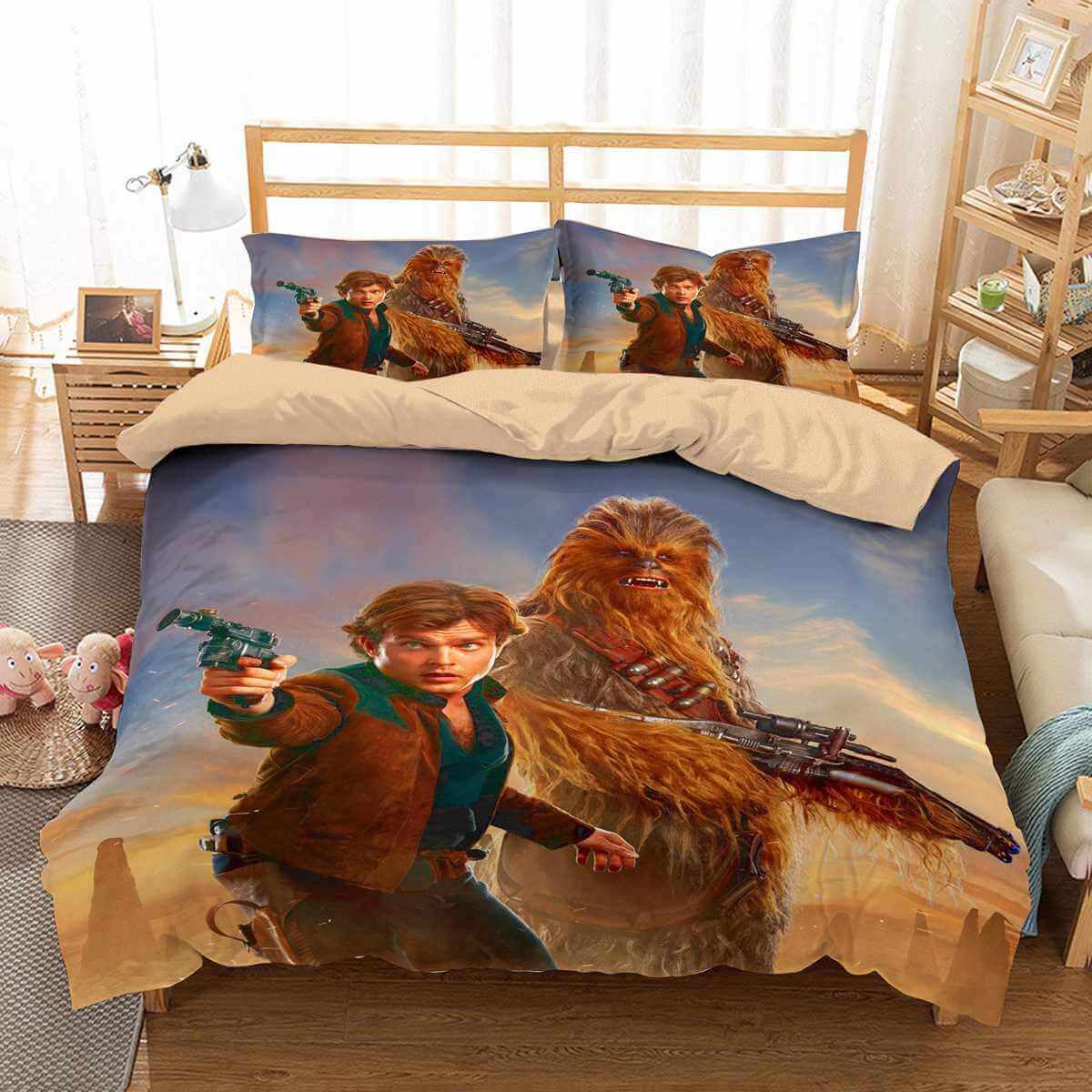 3D Customize Solo A Star Wars Story Customized Duvet Cover Bedding Set