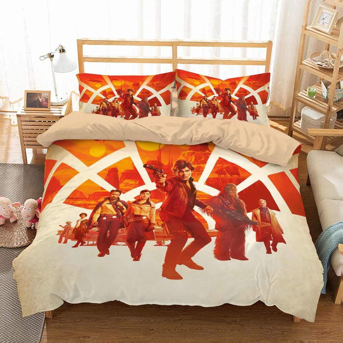 3D Customize Solo A Star Wars Story Customized Duvet Cover Bedding Set
