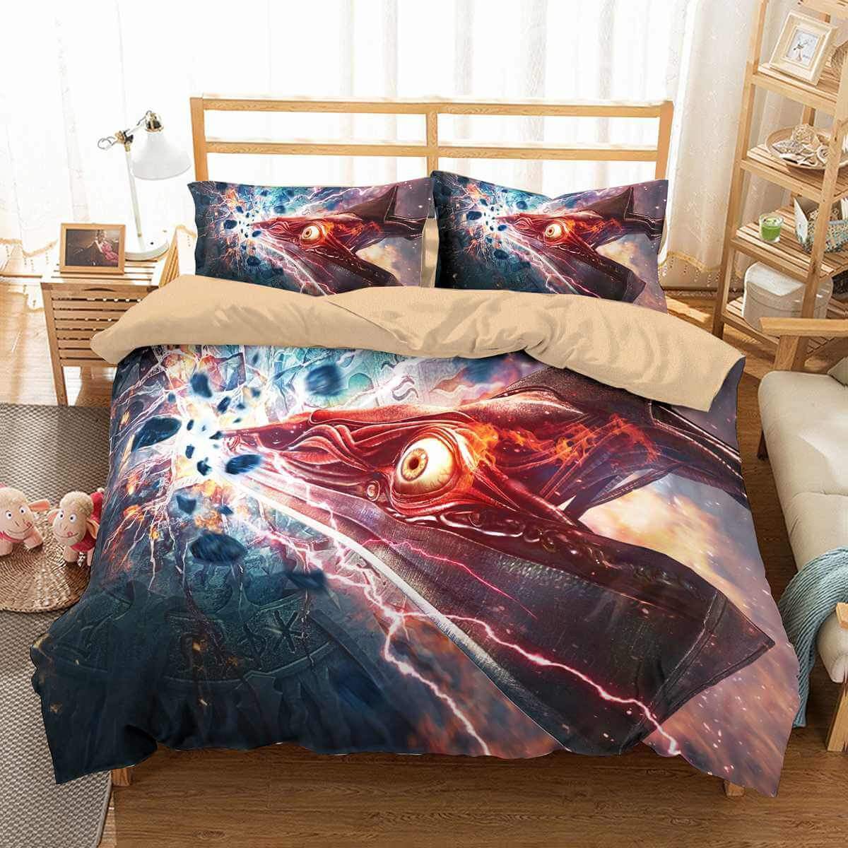 3D Customize Soul Calibur Customized Duvet Cover Bedding Set