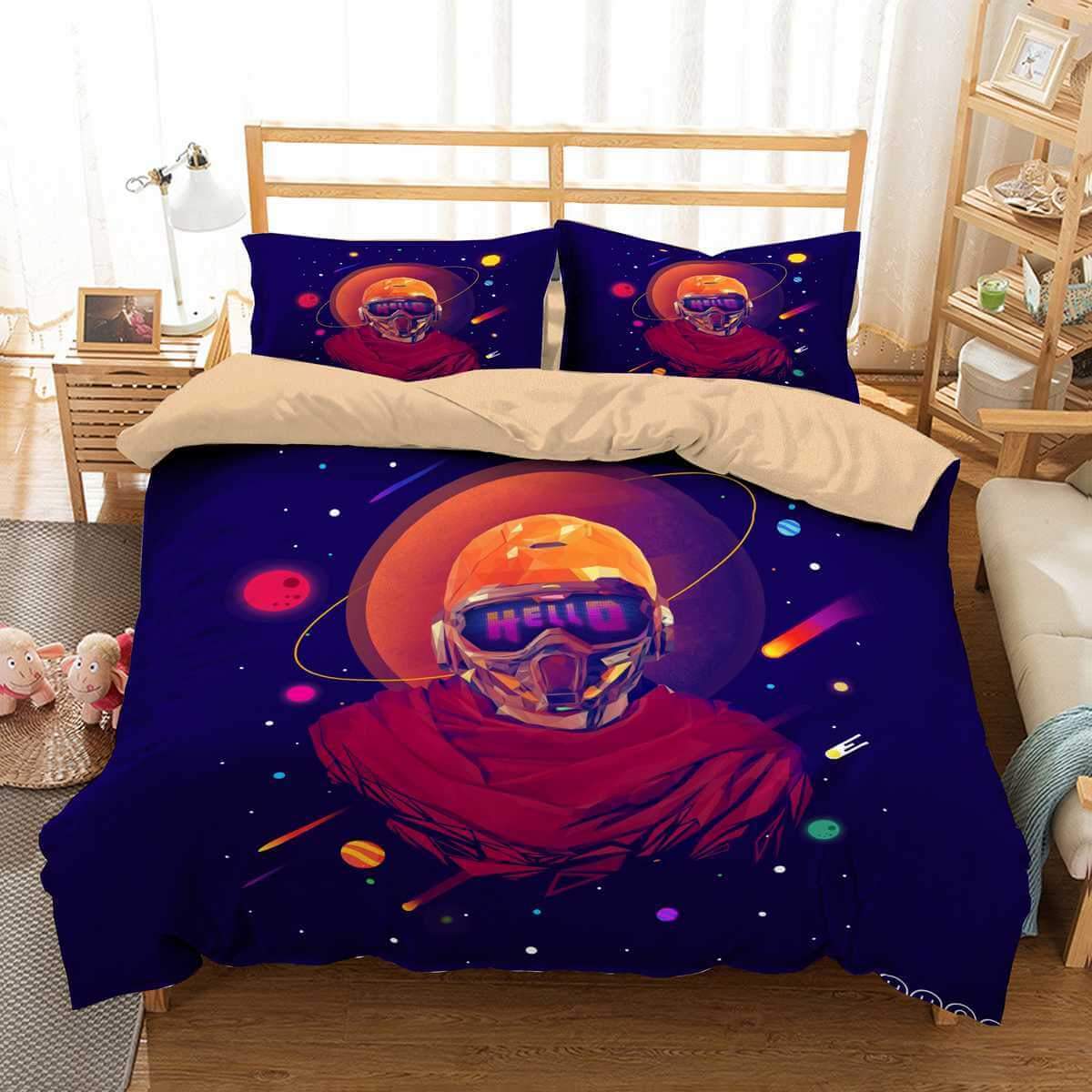 3D Customize Star Lord Customized Duvet Cover Bedding Set
