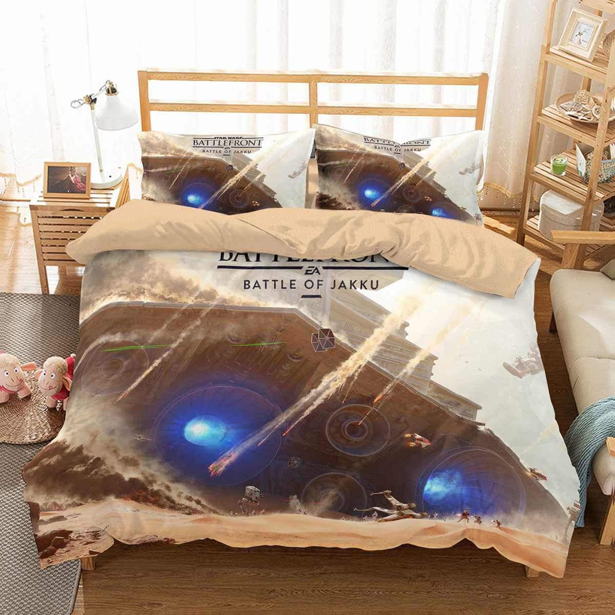 3D Customize Star Wars Battlefront Customized Duvet Cover Bedding Set