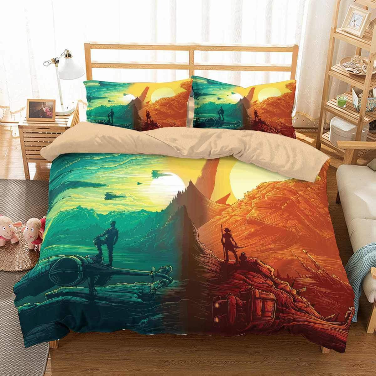3D Customize Star Wars Customized Duvet Cover Bedding Set