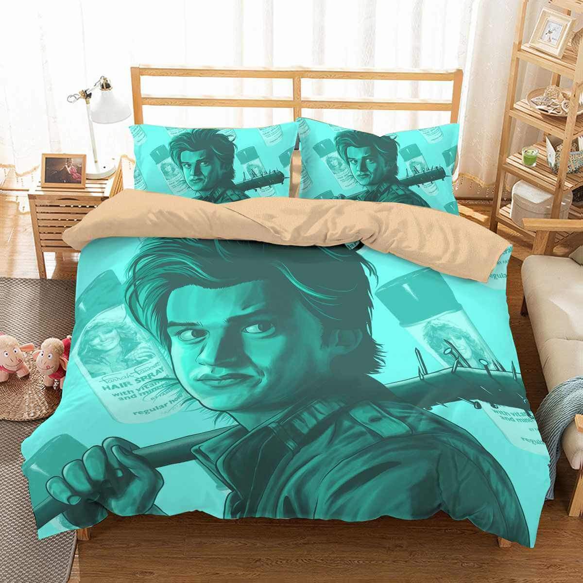 3D Customize Stranger Things Customized Duvet Cover Bedding Set