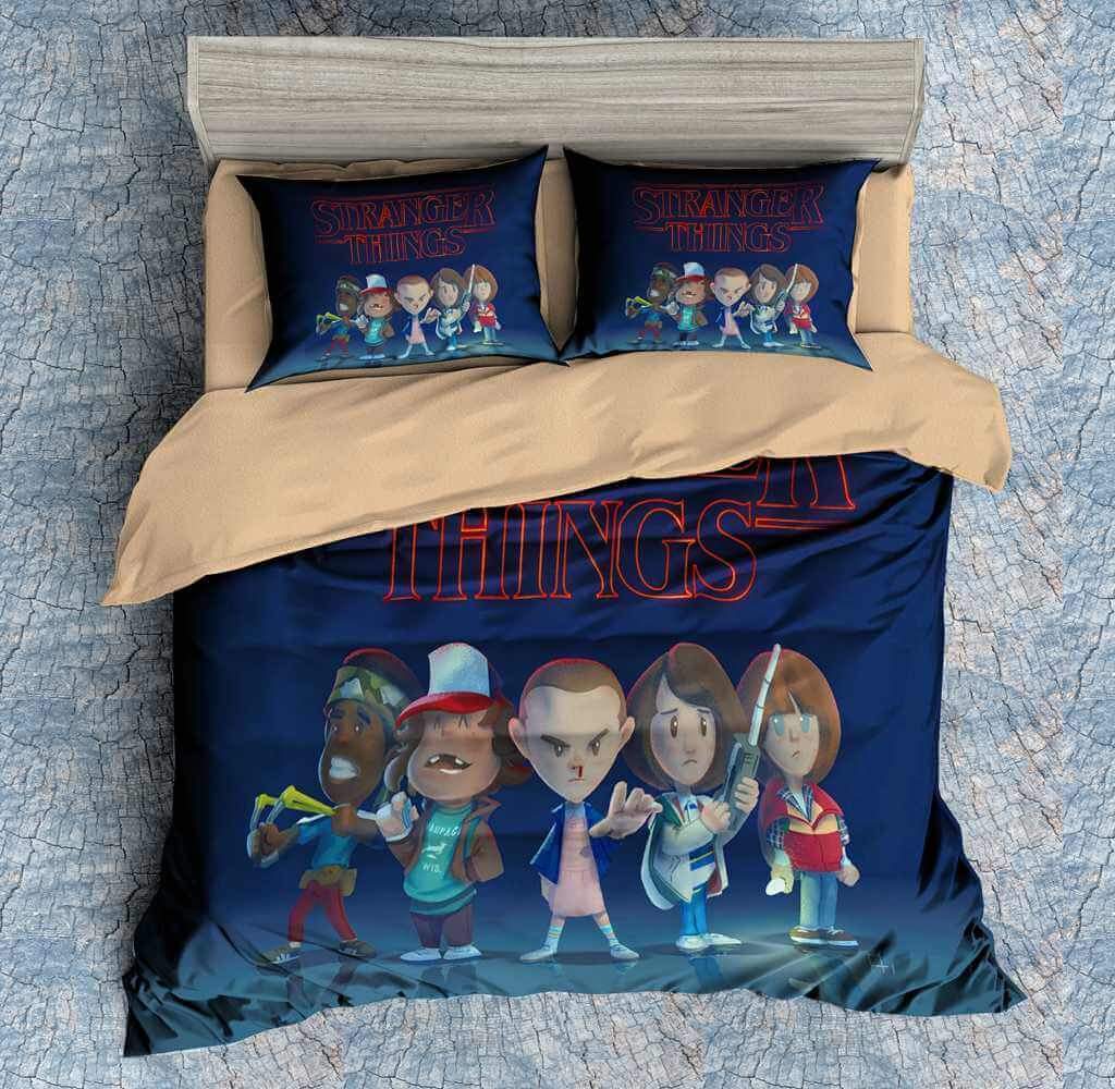 3D Customize Stranger Things Customized Duvet Cover Bedding Set