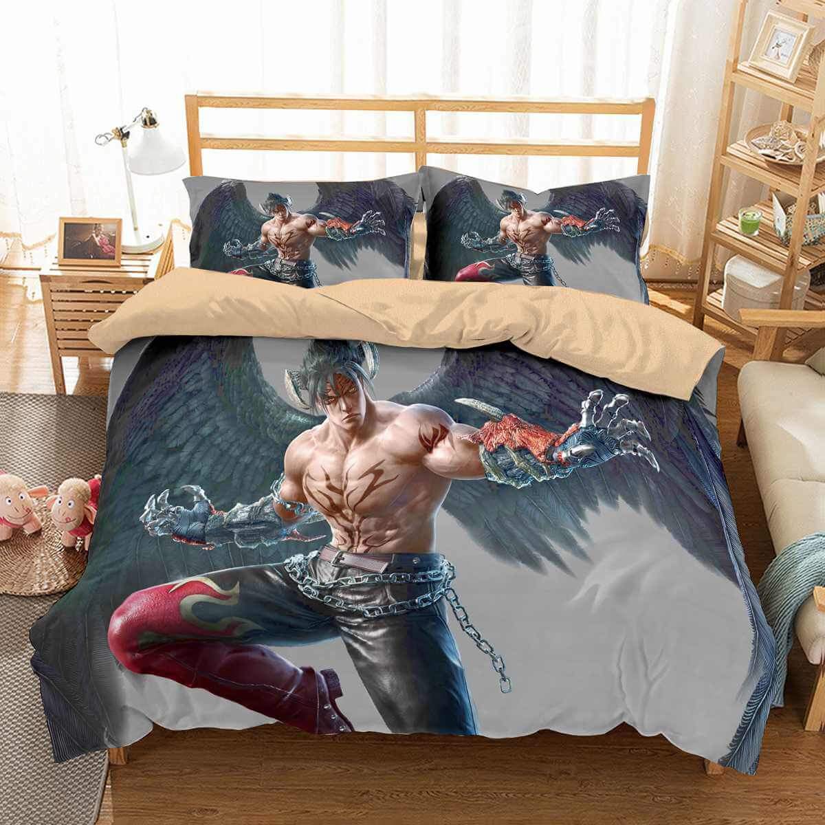 3D Customize Tekken Customized Duvet Cover Bedding Set