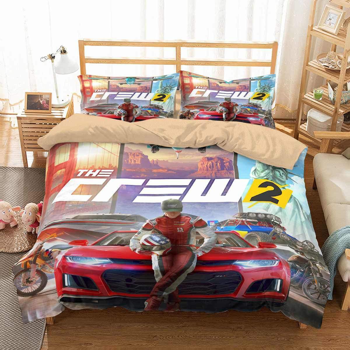 3D Customize The Crew Customized Duvet Cover Bedding Set