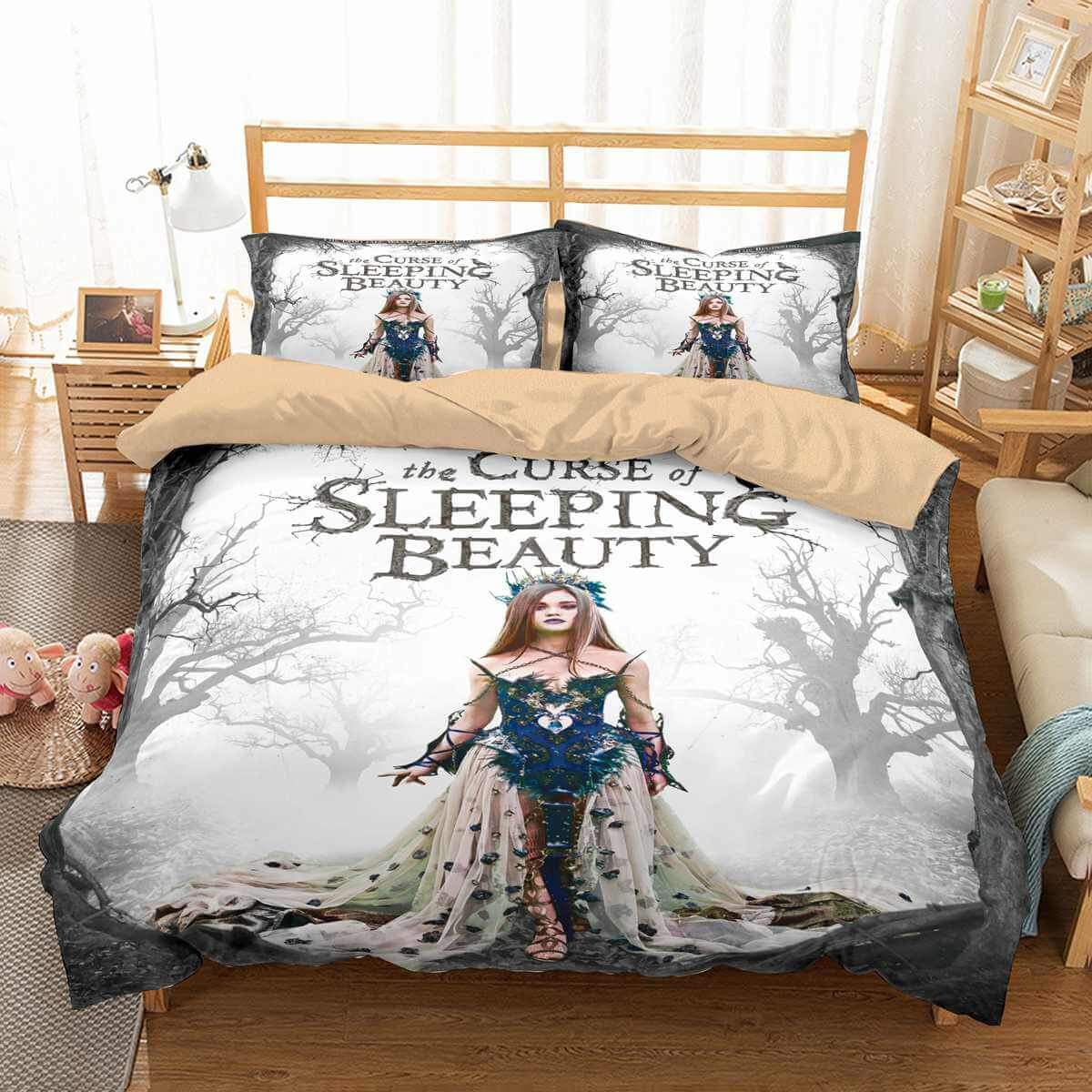 3D Customize The Curse Of Sleeping Beauty Customized Duvet Cover Bedding Set