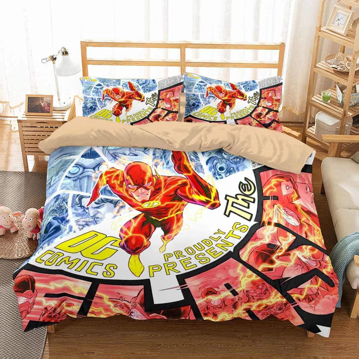 3D Customize The Flash Customized Duvet Cover Bedding Set