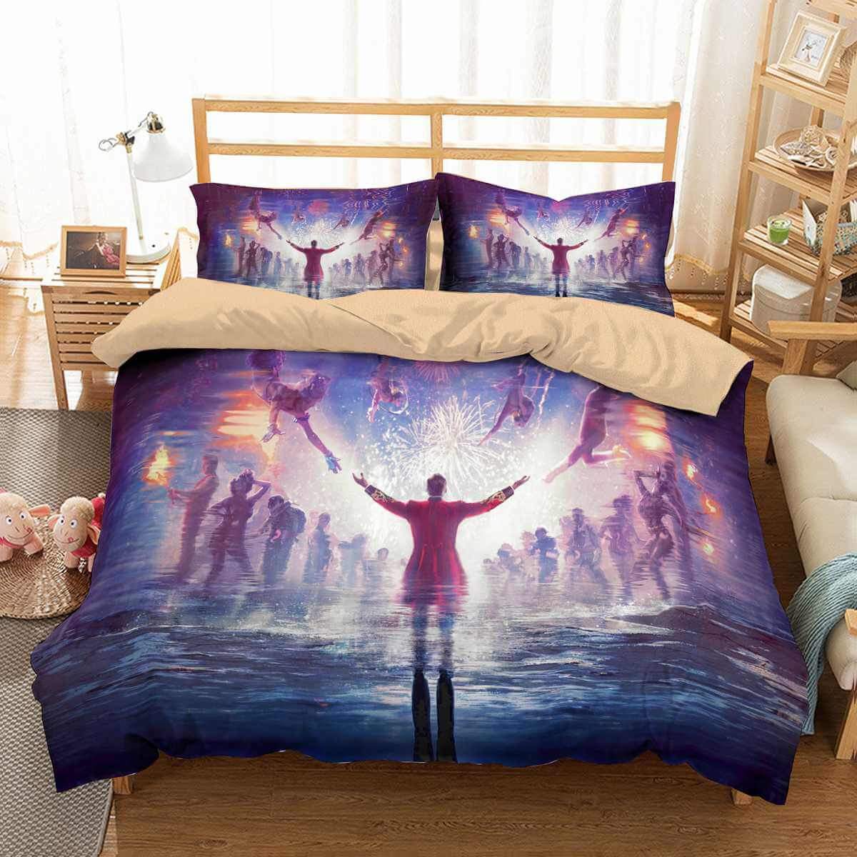 3D Customize The Greatest Showman Customized Duvet Cover Bedding Set