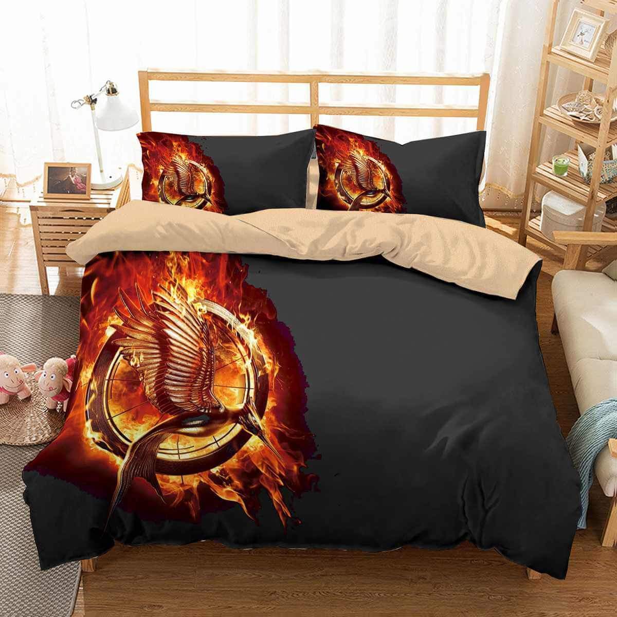 3D Customize The Hunger Games Customized Duvet Cover Bedding Set