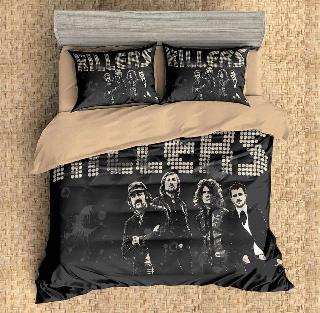 3D Customize The Killers Customized Duvet Cover Bedding Set