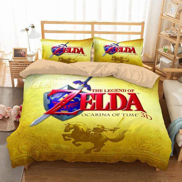 3D Customize The Legend Of Zelda 3D Customized Duvet Cover Bedding Set