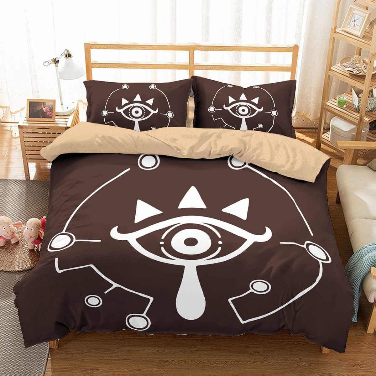 3D Customize The Legend Of Zelda Breath Of The Wild Customized Duvet Cover Bedding Set