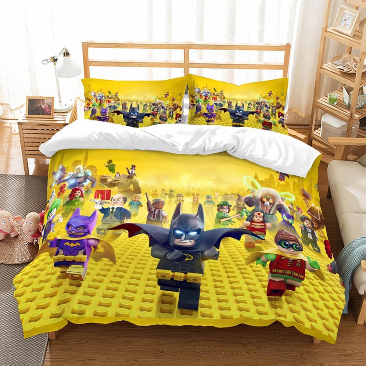 3D Customize The Lego Batman Movie Et Et Bed 3D Customized Duvet Cover Bedding Set