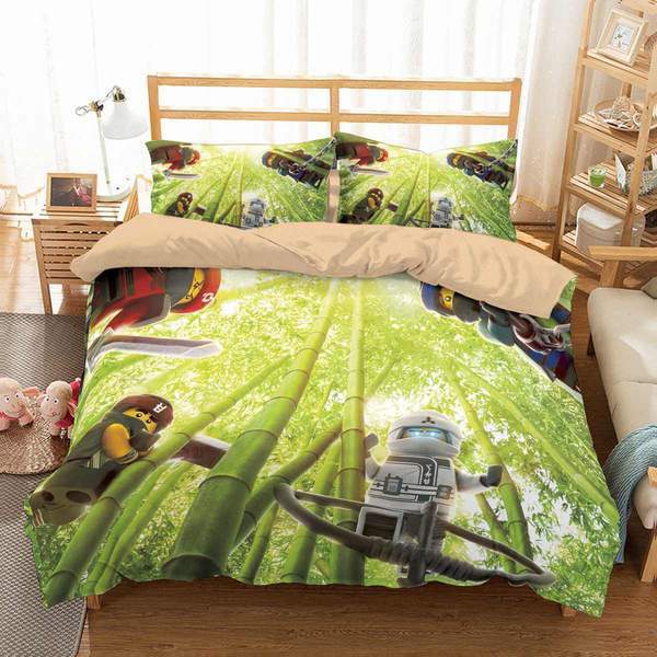 3D Customize The Lego Ninjago 3D Customized Duvet Cover Bedding Set