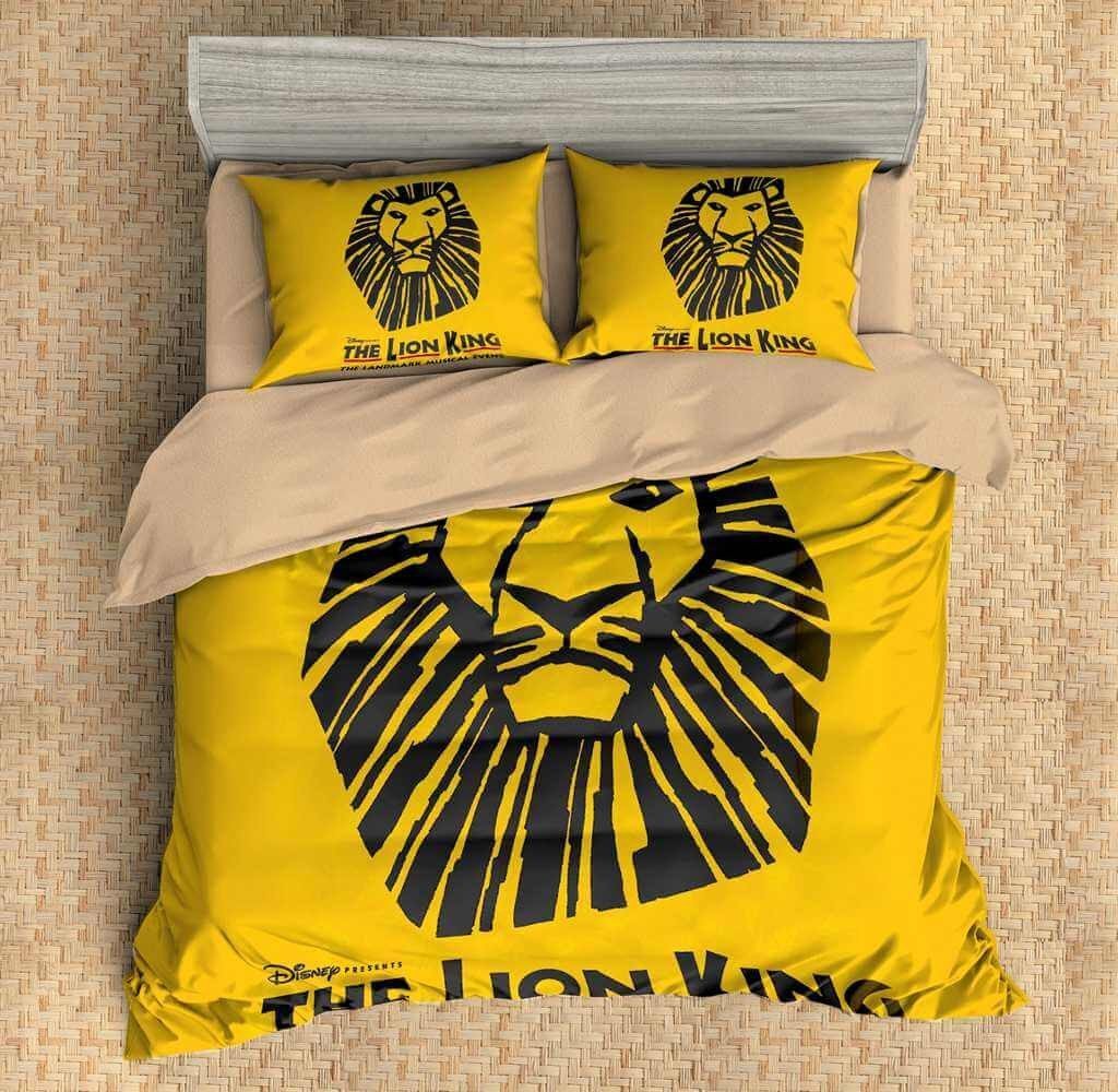 3D Customize The Lion King Customized Duvet Cover Bedding Set