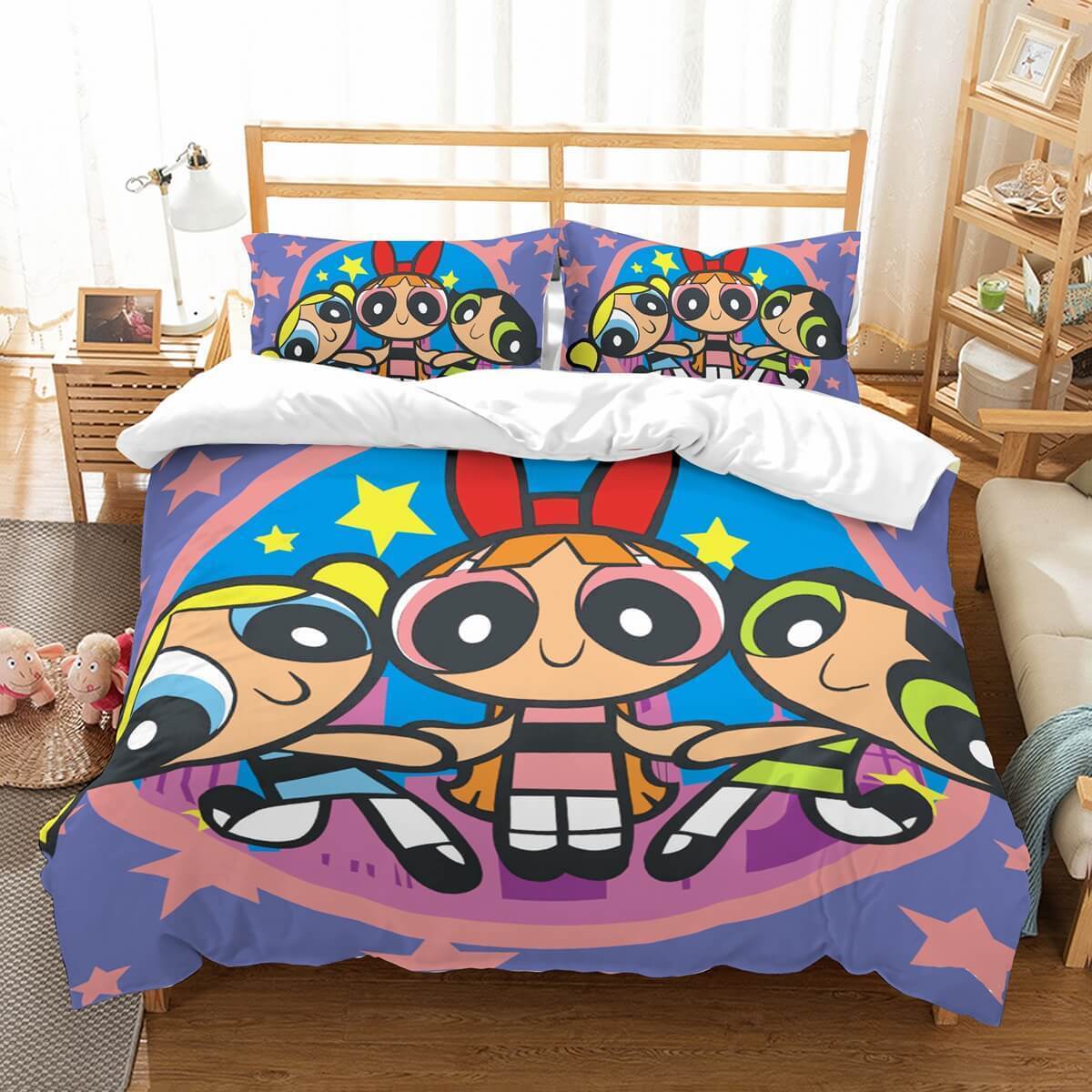 3D Customize The Powerful Girl Et Et Bed 3D Customized Duvet Cover Bedding Set