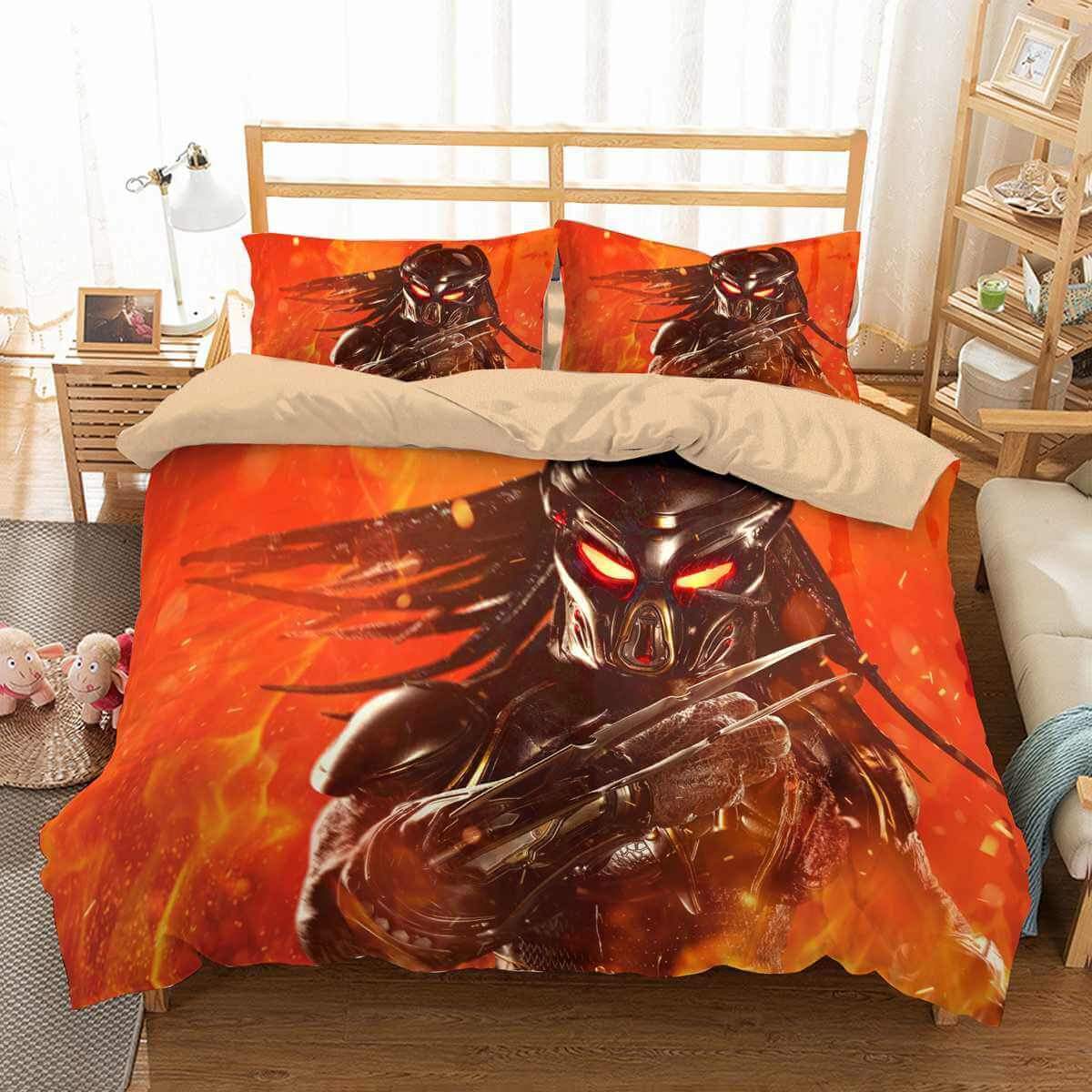 3D Customize The Predator Customized Duvet Cover Bedding Set