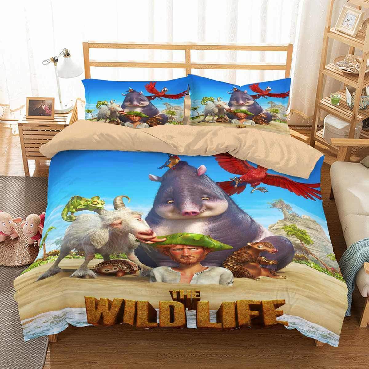 3D Customize The Wide Life Customized Duvet Cover Bedding Set