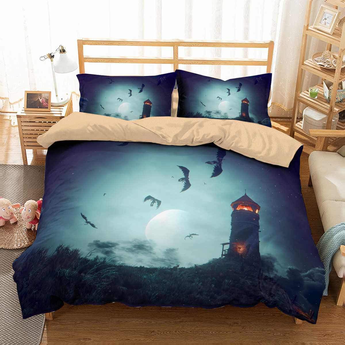 3D Customize The Witcher Customized Duvet Cover Bedding Set
