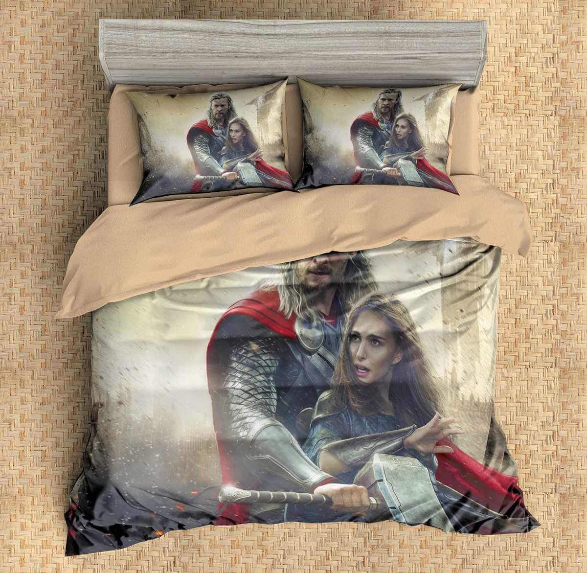 3D Customize Thor Customized Duvet Cover Bedding Set