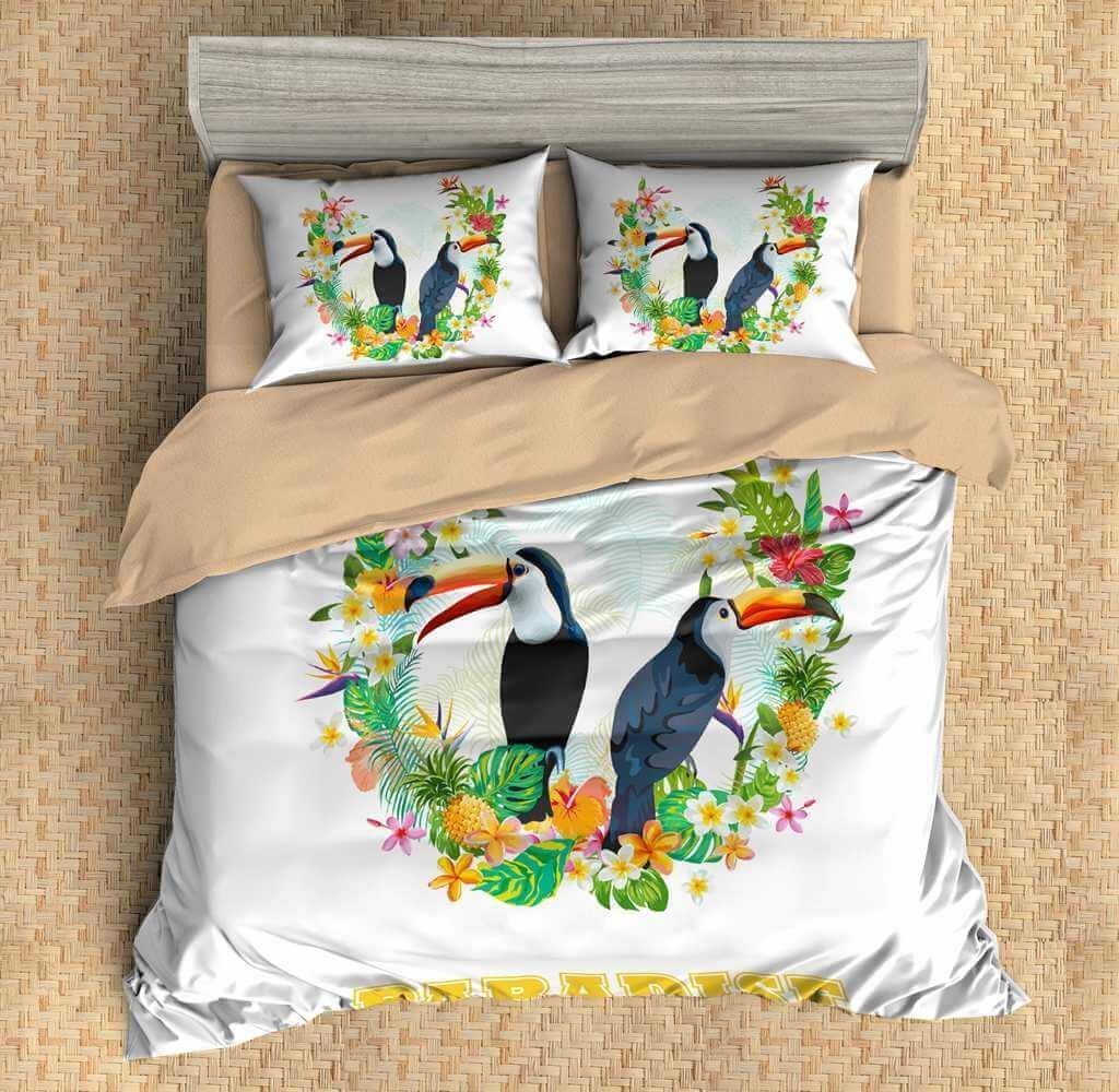 3D Customize Toucan Customized Duvet Cover Bedding Set