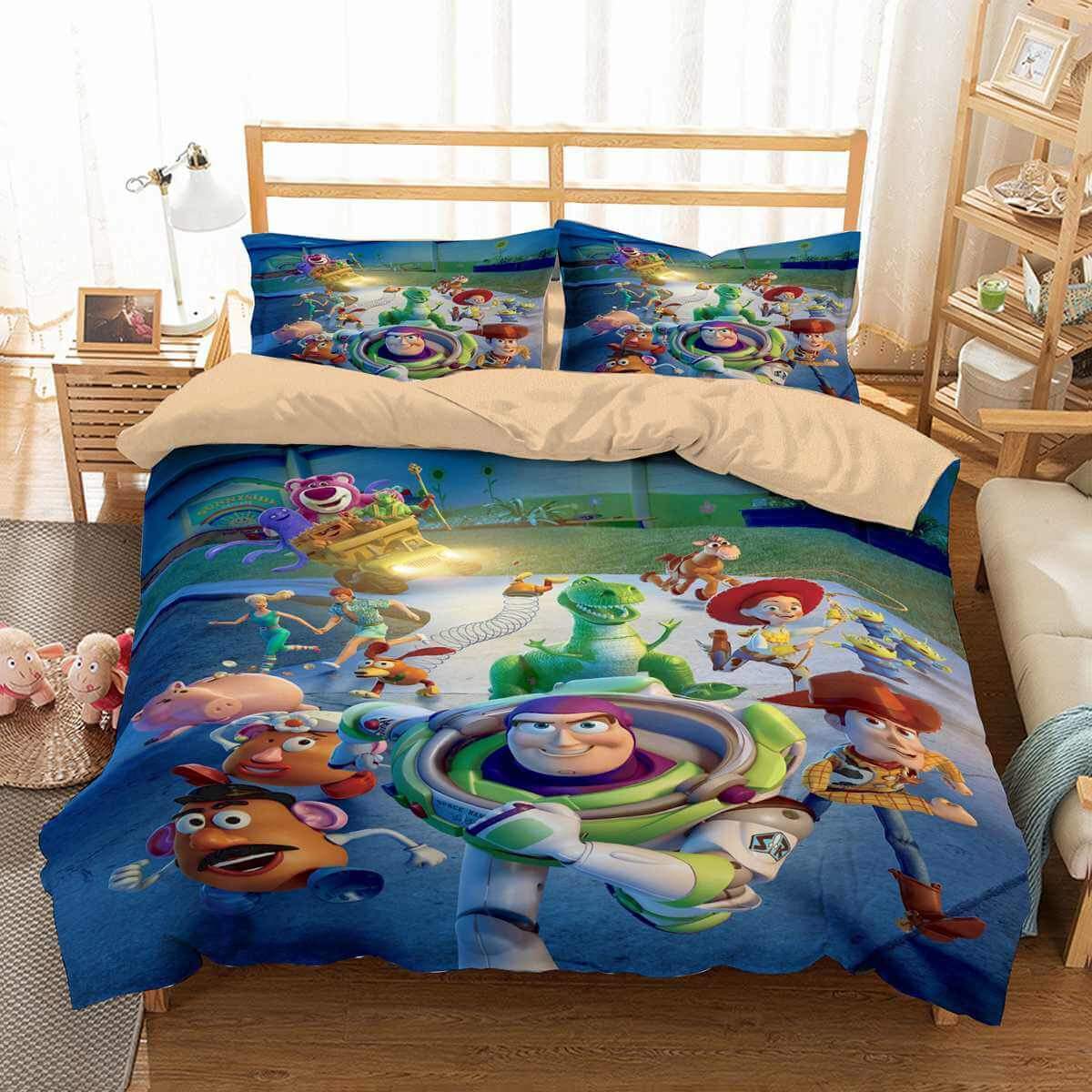 3D Customize Toy Story Customized Duvet Cover Bedding Set