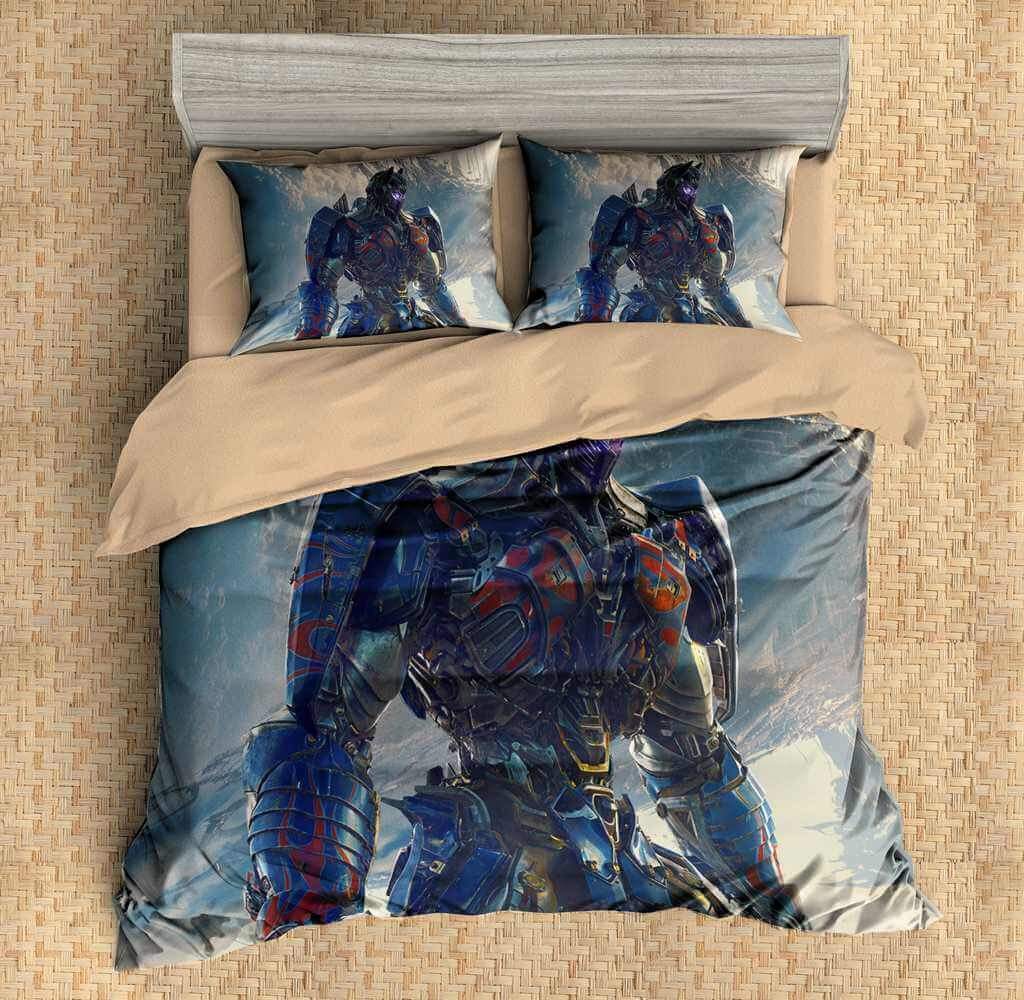 3D Customize Transformers The Last Knight Customized Duvet Cover Bedding Set